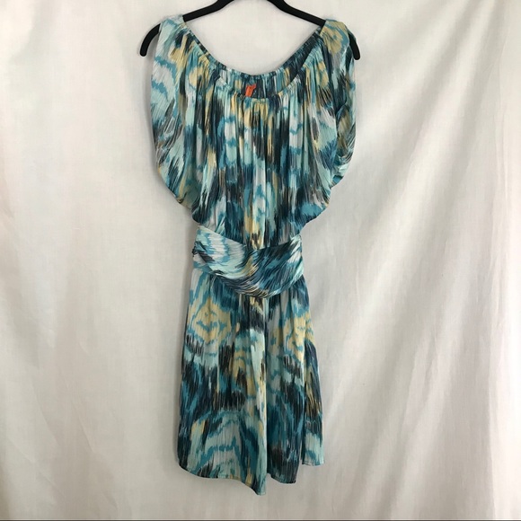 BCBG Mini Dress Teal Blue EUC Size 2 - Picture 2 of 12